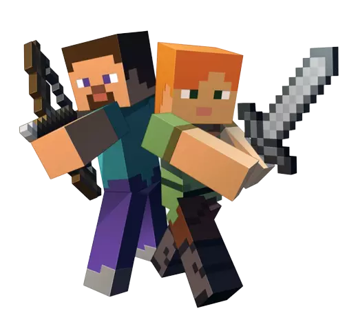 Image of a steve and alex